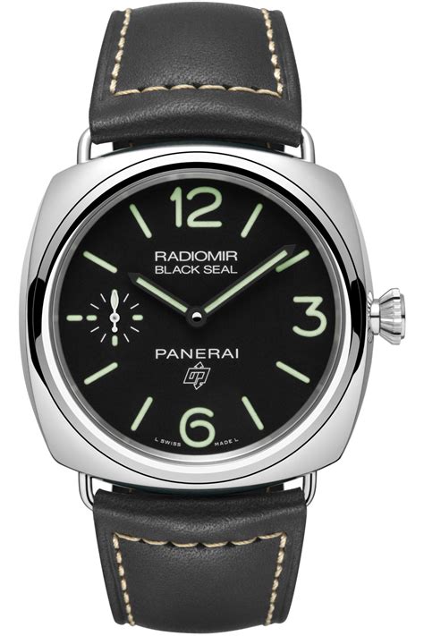 panerai radio mir black seal brown|panerai radiomir black seal price.